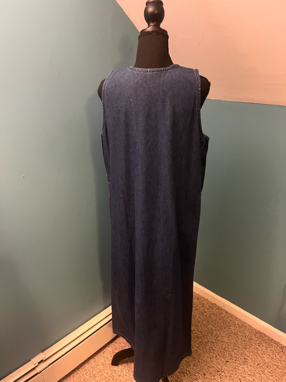 Vintage PTNY Denim Dragonfly Dress and Jacket Set Size Large - Picture 11 of 12